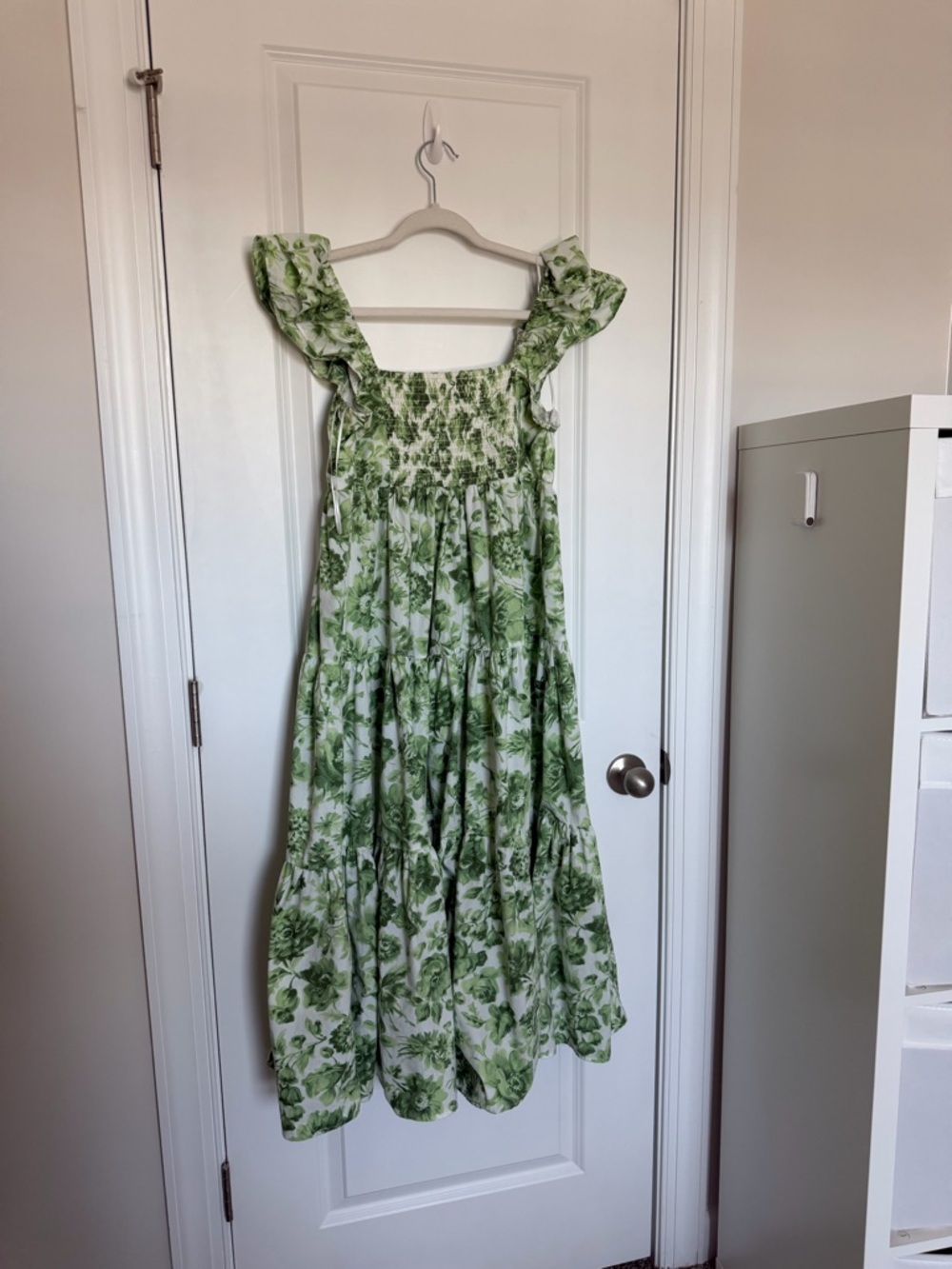Abercrombie & Fitch Floral Smocked Midi
Dress - Picture 6 of 7